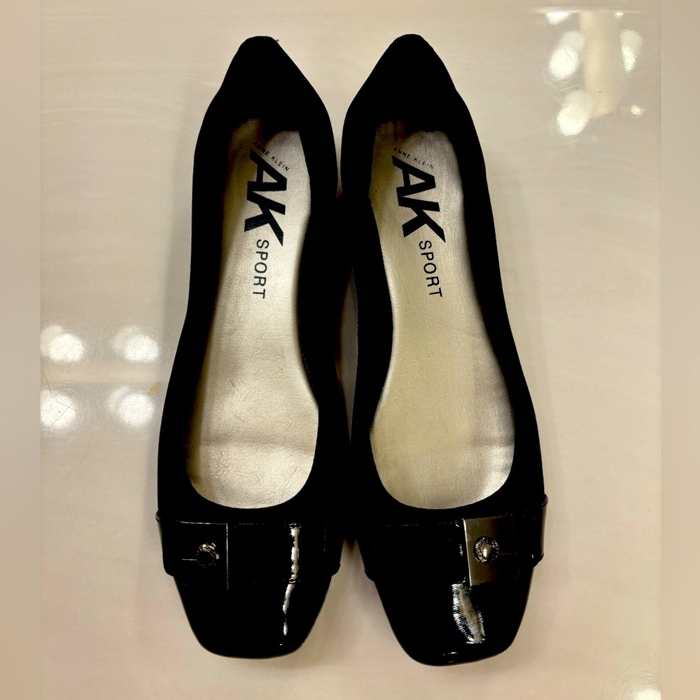 Anne Klein Sport Black Flats